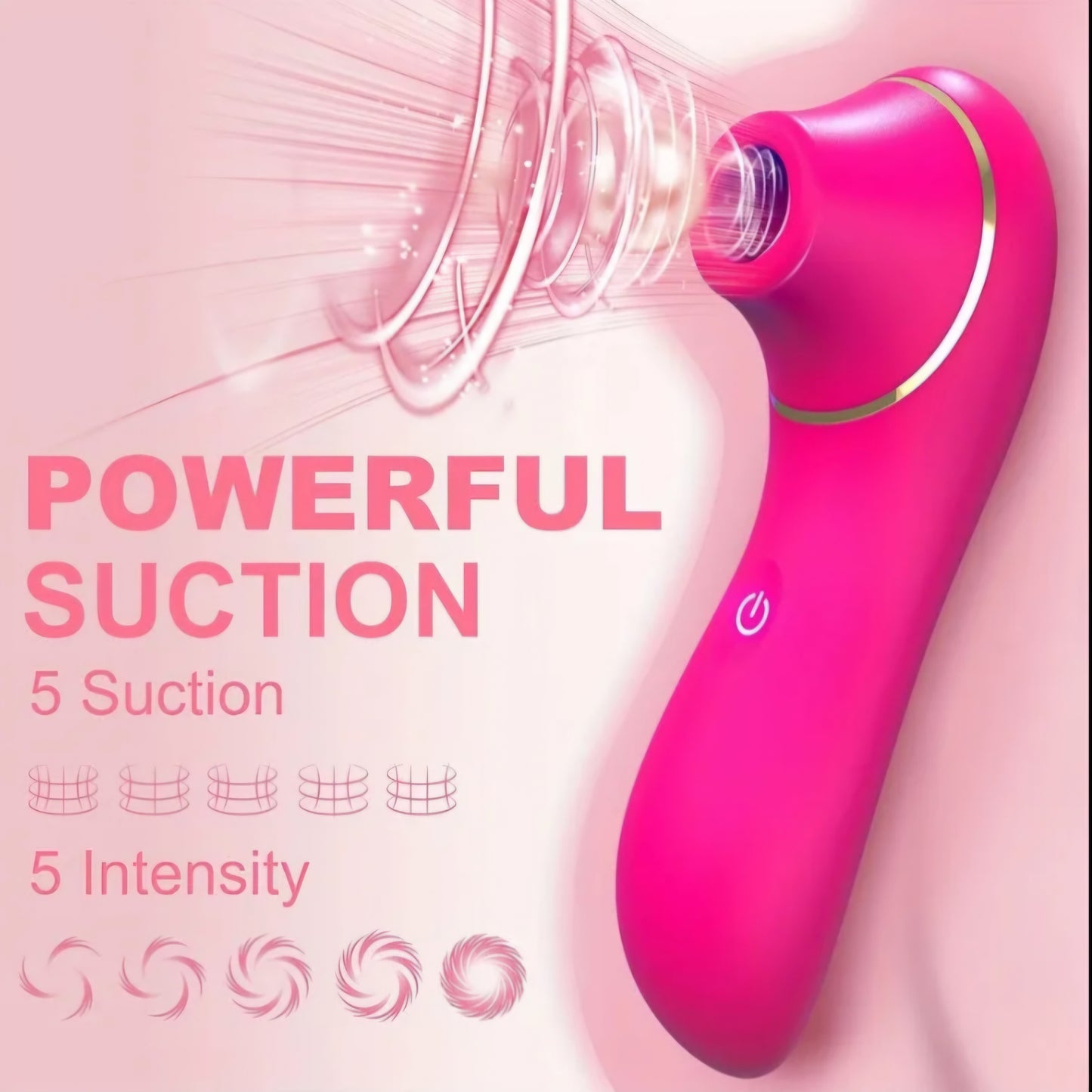 Air-Pulse Sucking & Sonic Vibrator – 10 Intensity Modes, Waterproof Rechargeable Clitoral Stimulator for Targeted Pleasure