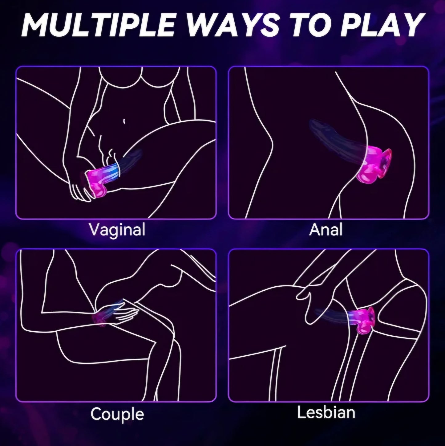 Realistic Dildo Sex Toys for Women and Couples, 7.8 Inch
Realistic Texture, Suitable for Beginners, Curved Design, Strong Suction Cup, Hands-free Play, Discreet Packaging AMA