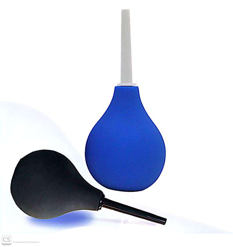 Premium Ergonomic Anal Douche & Enema Bulb Cleaner (220ml) – Smooth Nozzle Body Hygiene Kit