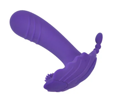 Remote-Controlled G-Spot & Clitoral Dual Stimulation Vibrator