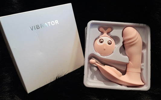 Remote Controlled Butterfly Wearable Vibrator with Bunny Ear