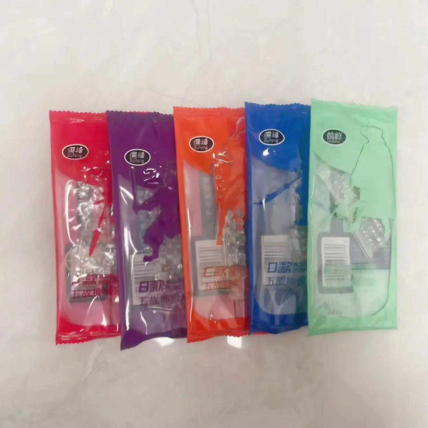 5 Piece Transparent Reusable Condom Sleeve