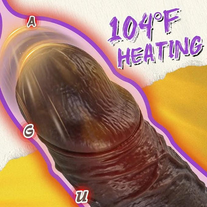 2.4 Diameter BBC Thrusting Thick Dildo Automatic Dildo Anal Sex Toys for Women
Realistic Huge Black Dildos with 3 Rotation Thrust Speeds & 9 Vibrations, Heated Anal G Spot Dildos for Advanced Player SF