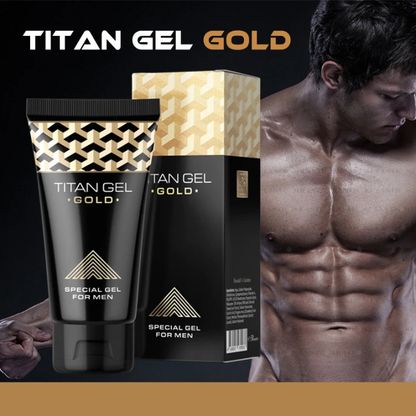 Titan Gel Gold – Moisturizing and Refreshing Special Gel for Men 50mls