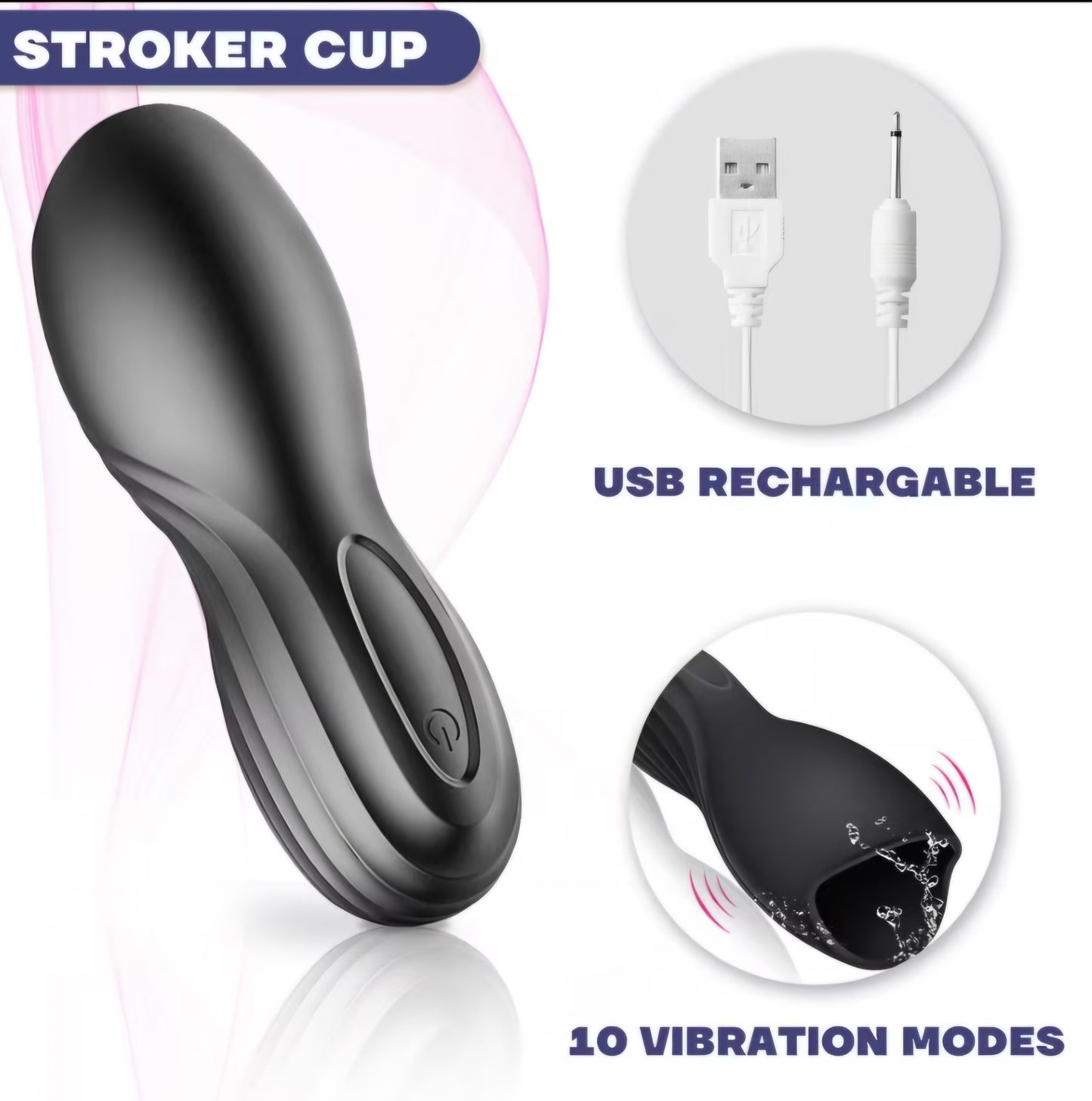 TurboPulse Pro | Automatic 2-in-1 Sucking & Vibrating Stroker Cup
