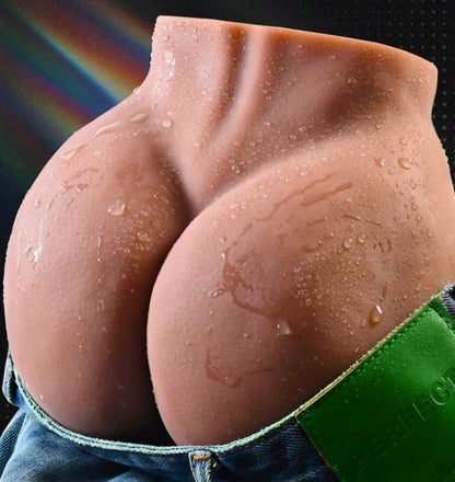 7LB GAY Sex Doll Male Masturbator with Tight Anus, Realistic Gay Sex Dolls with Lifelike Testicles and Bubble Butt, Male Stroker Butt Toy for Anal Play, Pocket Pussy Ass Gay Sex Toys for Men Masturbation