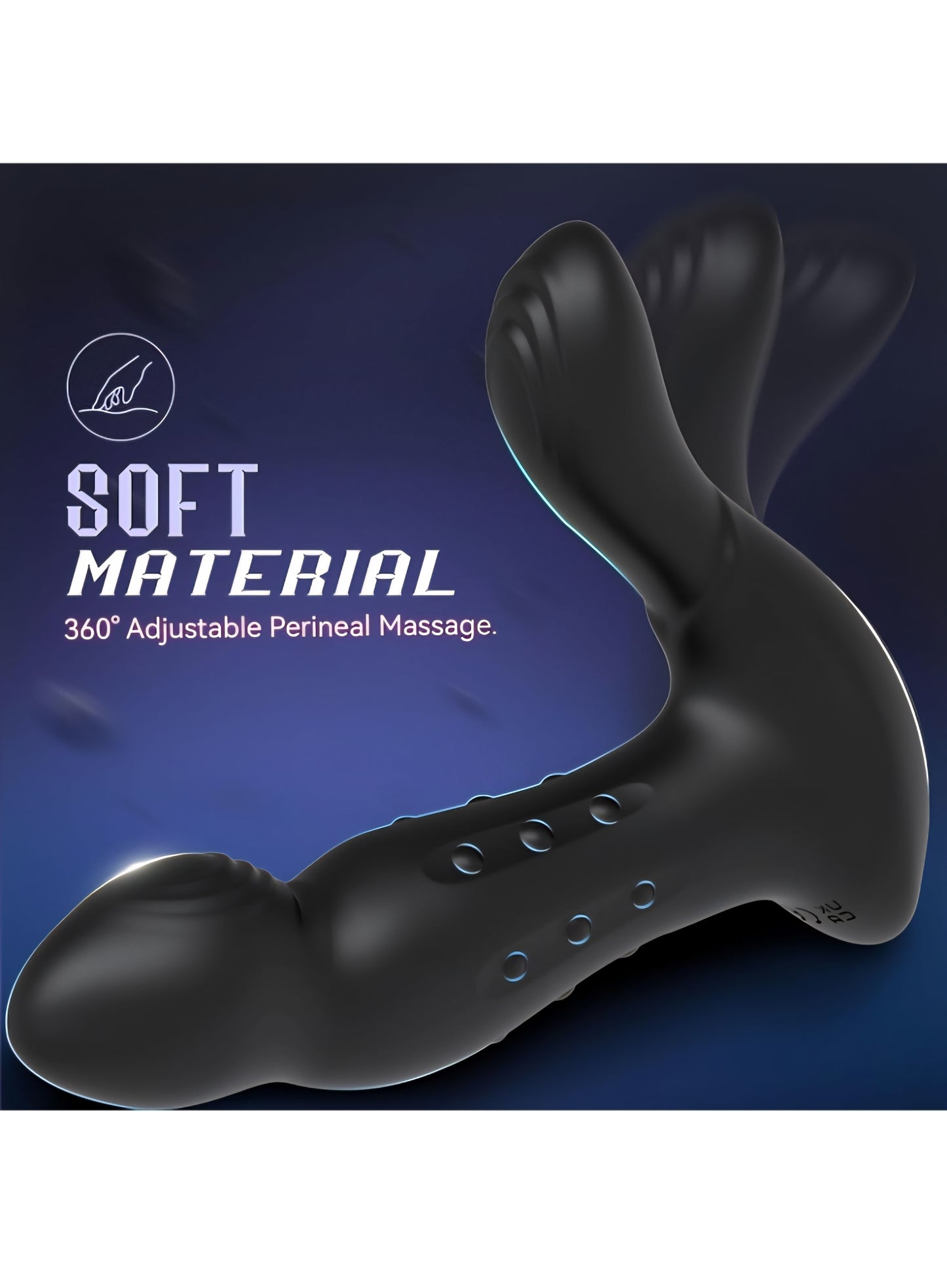 Prostate Massager Male Sex Toys for Men, Adult Toys Anal Dildo Vibrator Butt Plug with 9 Wiggling & Thrusting Sliding Beads & 9 Vibrating Modes, Remote Control Anal Beads Dildo Adult Sex Toy for Men