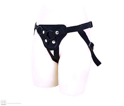 Realistic Silicone Strap-On 7.48 Inch Dildo – Flexible Curved Design with Adjustable Harness