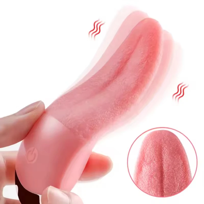 Realistic Tongue Licking Vibrator – 10 Frequencies of Targeted Pleasure