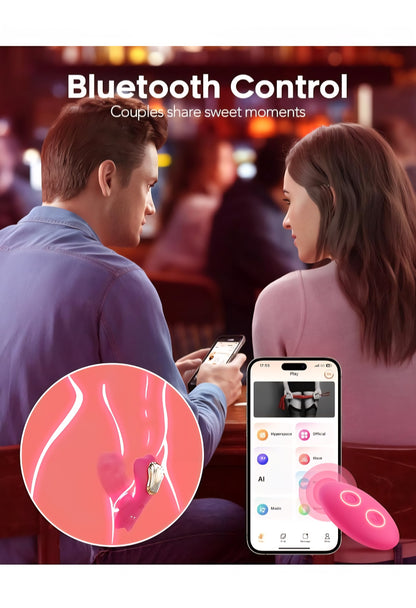 Sex Toys Remote Control Vibrator - UTIMI App Wearable G Spot Dildo Vibrators with 9 Tapping & Vibration Modes, Panty Vibration for Women Clitoral Stimulator, Female Adult Sex Toy for Couples Games