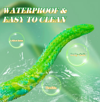Tentacle Dildo Anal Sex Toys - 13" Long Anal Dildo Butt Plug with Strong Suction Cup, Silicone Octopus Anal Toys G Spot Dildo & Prostate Massager Adult Sex Toy for Men & Women AMA