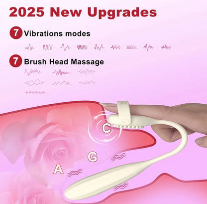 Vibrator Sex Toy for Women Men - Vibrator Bullet Wearable Panty Dildo with App Control & 7 Vibrations, Vibrating Egg Clitoral Stimulator Anal Plug,Rechargerable Adult Sex Toys for Couple,Female Toy AMA