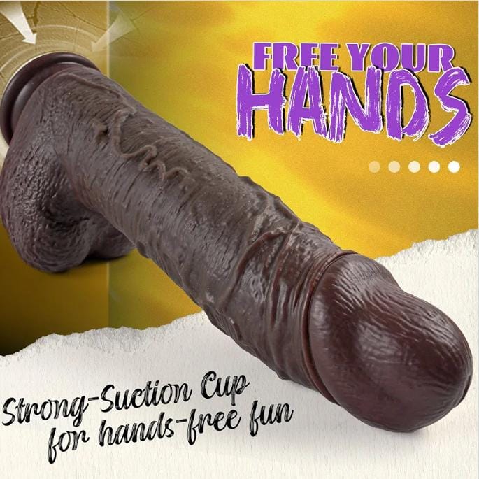 2.4 Diameter BBC Thrusting Thick Dildo Automatic Dildo Anal Sex Toys for Women
Realistic Huge Black Dildos with 3 Rotation Thrust Speeds & 9 Vibrations, Heated Anal G Spot Dildos for Advanced Player SF