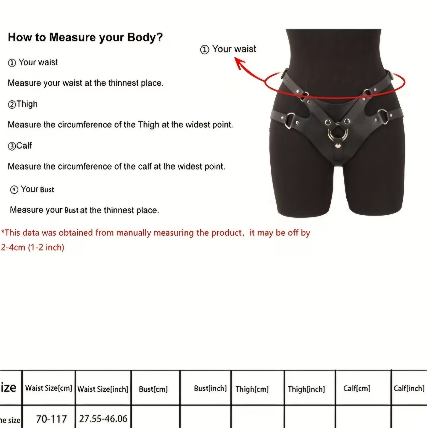 Adjustable PU Leather Strapon Harness Belt – Sexy Rave Festival & Lingerie Body Harness for Women
