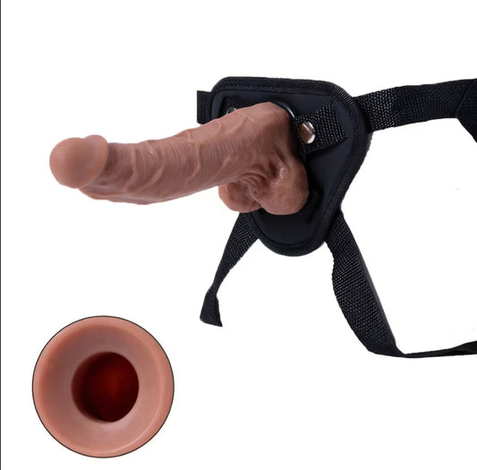 7. 6 Inch Ultra-Realistic Hollow Extension & Adjustable Harness System (coming soon)