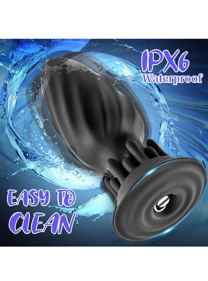 Anal Plug Adult Sex Toy with 10 Rotation & Vibration Modes, Prostate Massager Anal Sex Toys with Rotating Tentacles, Prostate Toys Vibrating Butt Plug Anal Dildo with Remote, Sex Toys for Gay & Couple