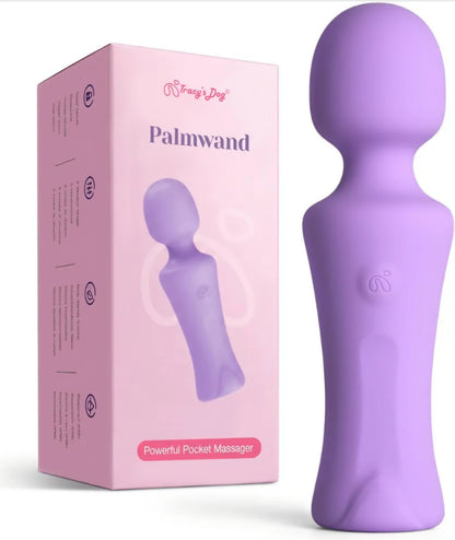Tracy’s Dog Pocket Wand Vibrator - Mini Cordless Wand Massager for Women Clit Stimulation, 4 Intensity Levels, Waterproof, Rechargeable Travel-Friendly Adult Sex Toy for Solo & Couples, Sex Games