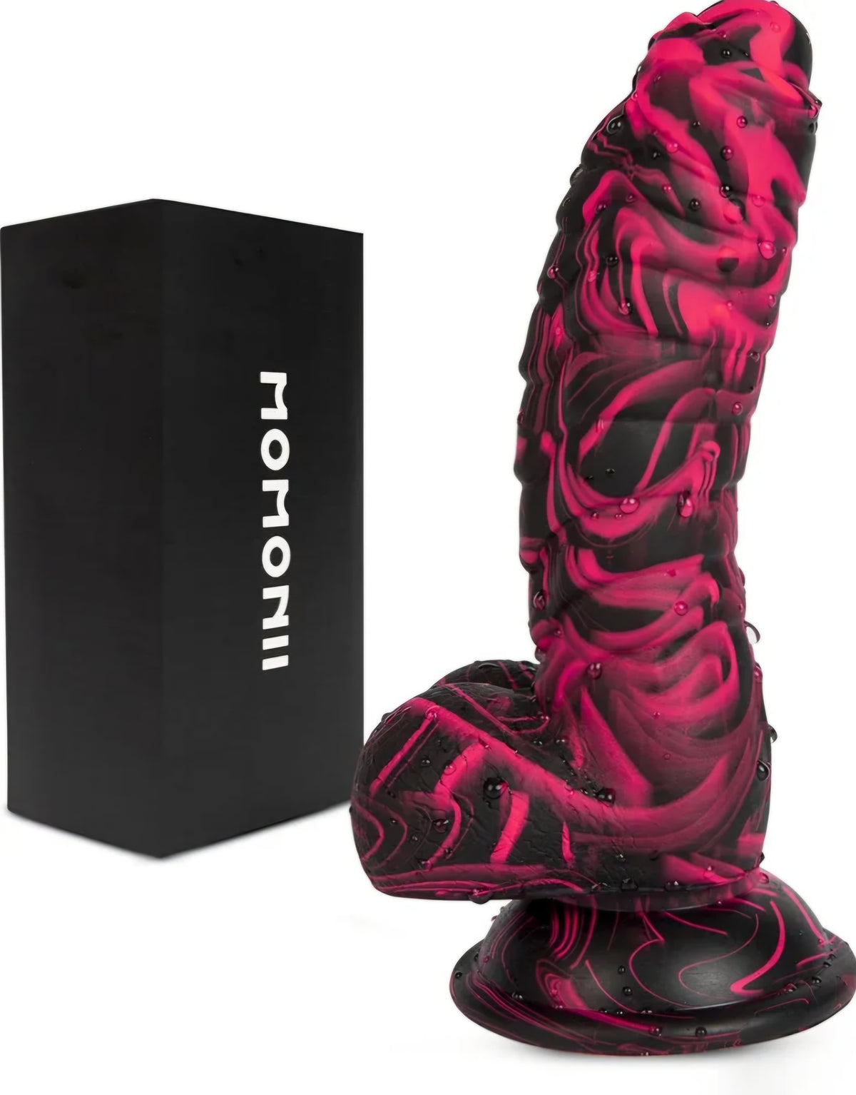 Sex Toys Realistic Dildo for Adults, 7.16 Inch Blowjob Silicone Thick Monster Dildos with Strong Suction Cup, G Spot Clitoral Vagina Anal Toy for Women Men Couples