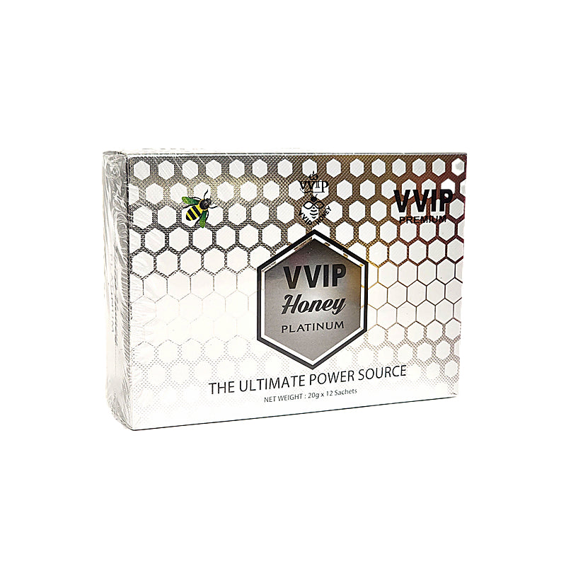 VVIP Honey Platinum – Premium Vitality & Sexual Performance Supplement for Men 20g Sachet