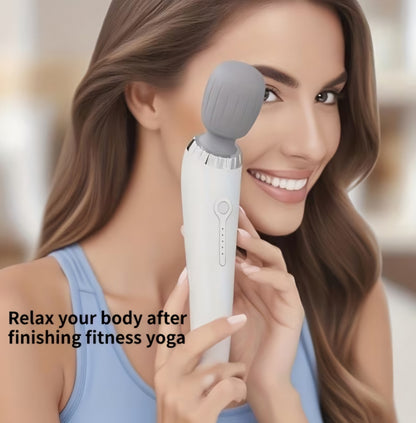 Portable Electric Wand Massager – USB Rechargeable High-Frequency Personal Body Massager for Neck, Back & Muscle Relaxation