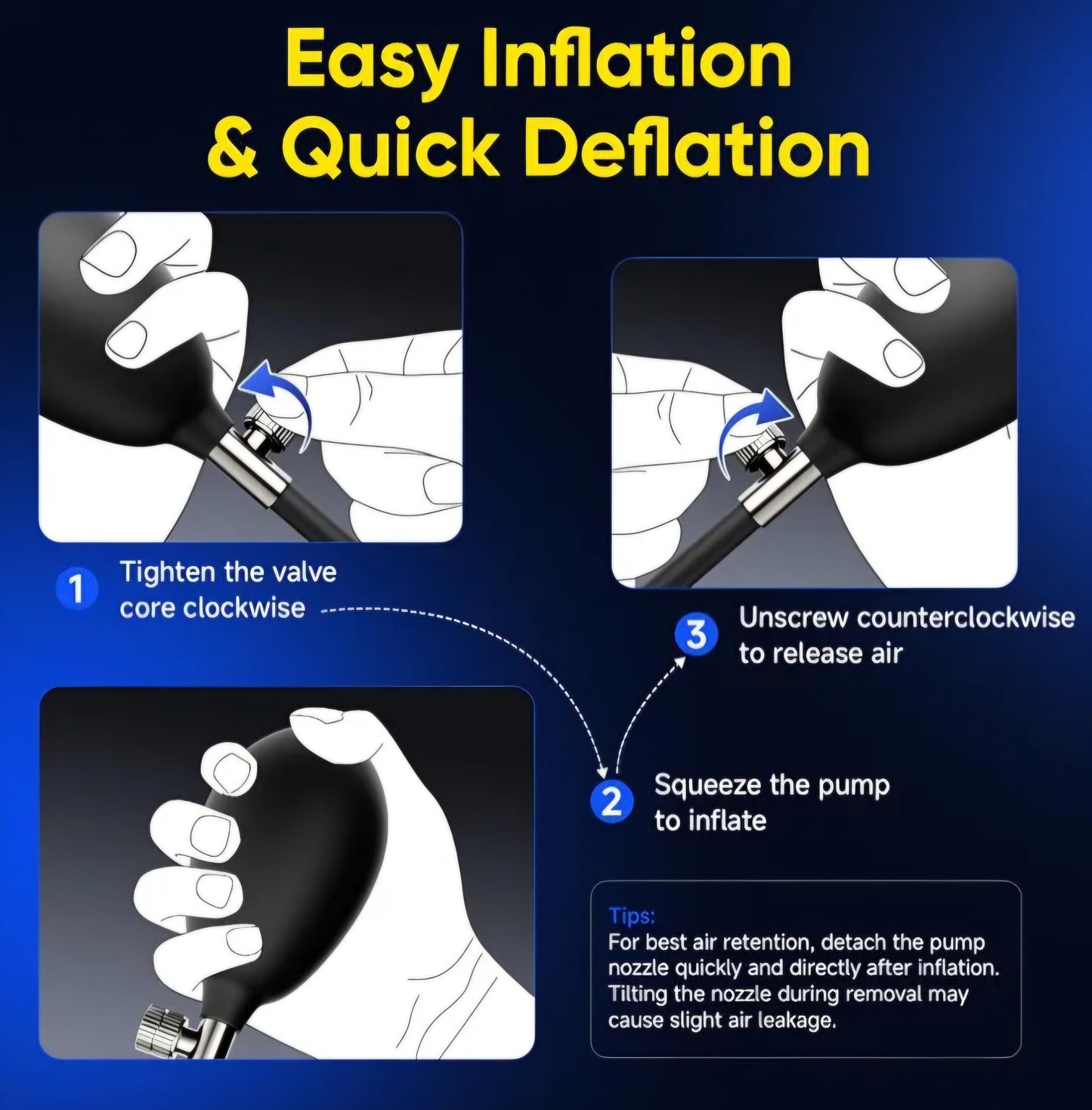 Magnetic Inflatable Anal Butt Plug, Adjustable Anal Training Stretcher with Rolling Weighted Ball, Soft Silicone Wearable Butt Plug with Secure T-Bar Base Prostate Massager for Adults AMA