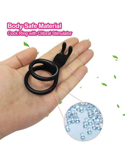 Double Silicone Penis Ring (Non Vibrating)