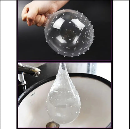 5 Piece Transparent Reusable Condom Sleeve