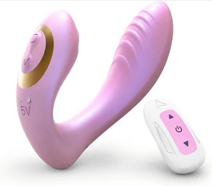 Tracy's Dog Wearable Clitoral G-Spot Vibrator, Adult Sex Toys for Women
Flexible panty vibrator with remote control, 10 vibrations, powerful quiet stimulator for solo & couples play, erotic massage