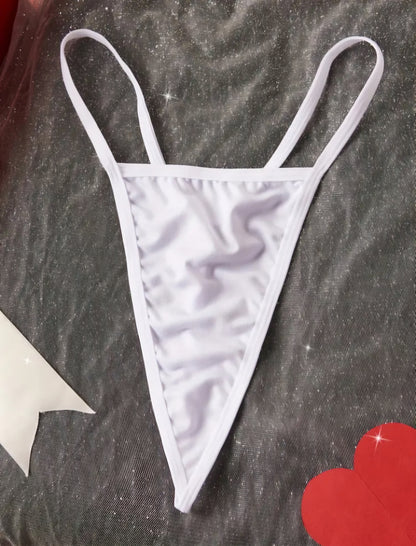 Playful Schoolgirl Lingerie Set – 4-Piece Plaid Role-Play Uniform with Halter Top & Necktie.  Size M.