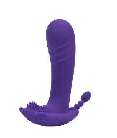 Remote-Controlled G-Spot & Clitoral Dual Stimulation Vibrator