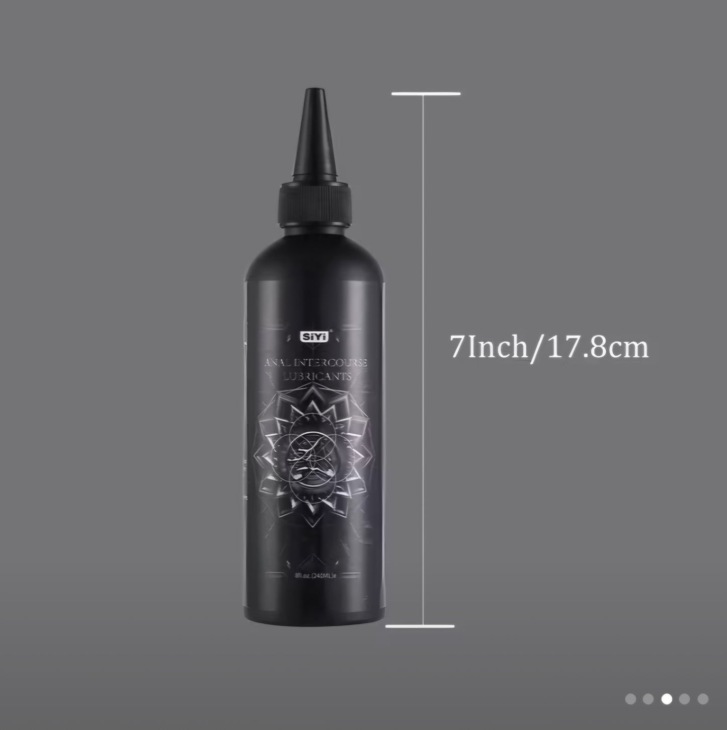 SiYi Water-Based Anal Pain Relief Lube & Personal Lubricant (240 ml / 8 fl. oz.)