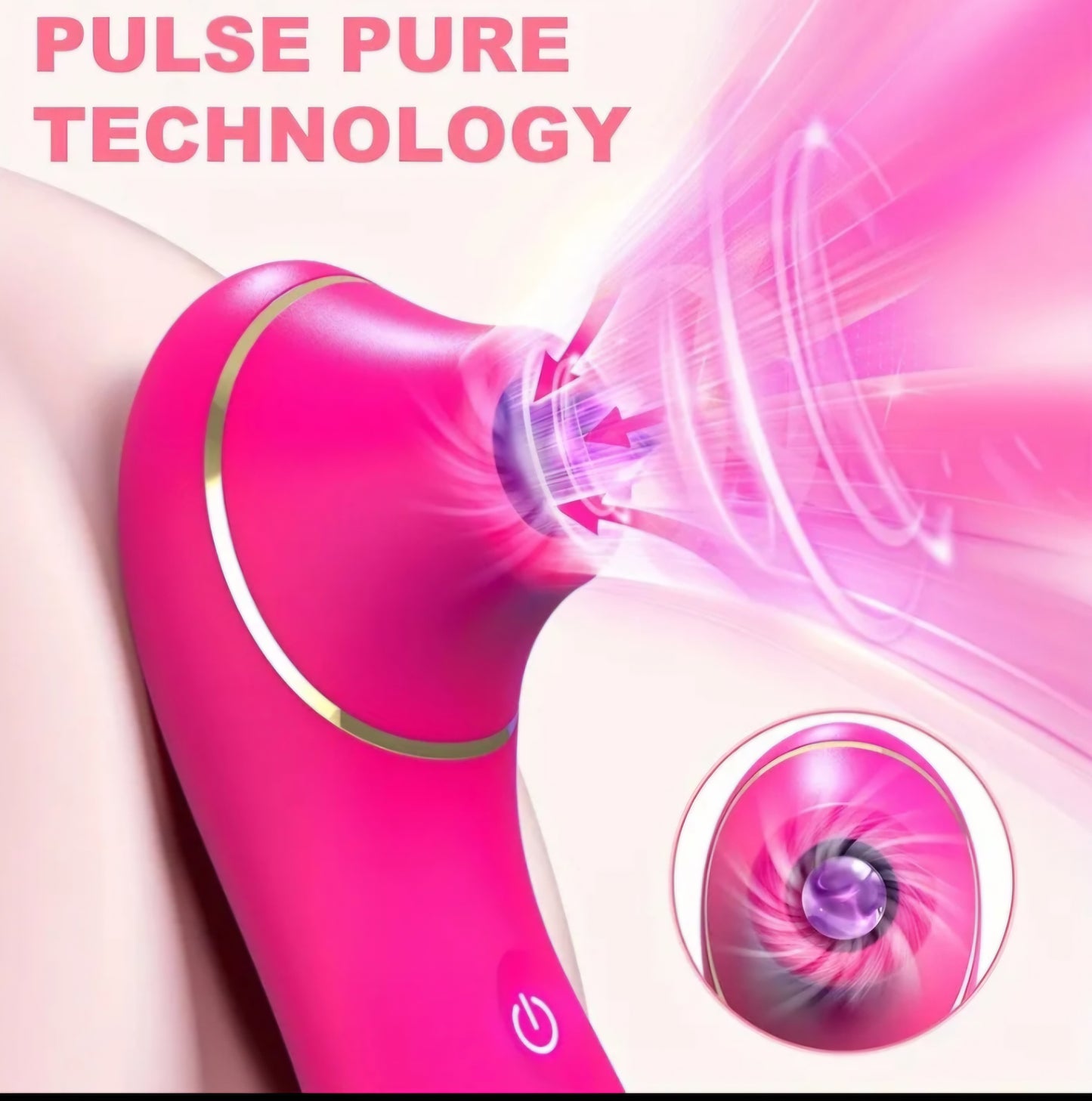 Air-Pulse Sucking & Sonic Vibrator – 10 Intensity Modes, Waterproof Rechargeable Clitoral Stimulator for Targeted Pleasure