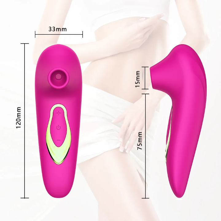 Clitoral & Nipple Sucking Vibrator – 5 Frequency Suction Modes