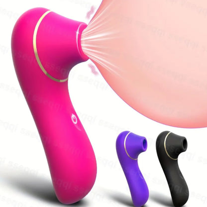 Air-Pulse Sucking & Sonic Vibrator – 10 Intensity Modes, Waterproof Rechargeable Clitoral Stimulator for Targeted Pleasure