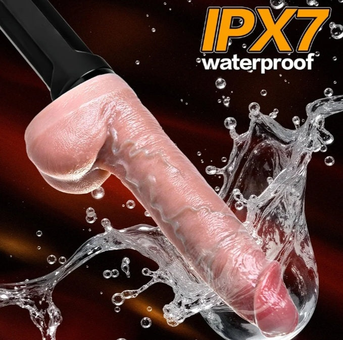 Thrusting Dildo Vibrator Sex Machine, 6.3" Realistic G Spot Heating Dildos
Remote Control Sex Toys for Women, Anal Clitoral Stimulation with Strong Suction Cup, 7 Thrusting Modes, 10 Vibrating Modes