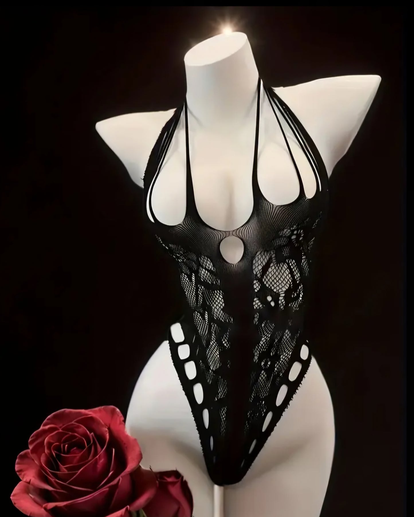 Sexy Jacquard Corsetry Lingerie - One Size