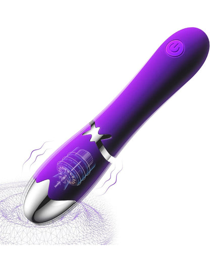 Clitoral Vibrator Sex Toys for Women - Adult Toys with 10 Powerful Vibrating Modes for Clitoral Nipple Anal and Vaginal Stimulation, G-Spot Wand Vibrator Adult Sex Toy for Female Adults and Couples