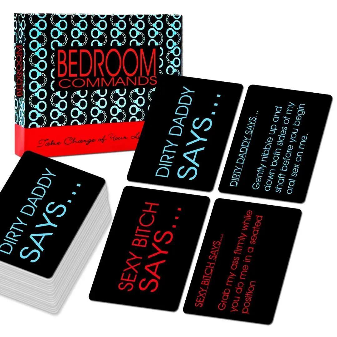 Bedroom Command Adult Card Game, Romance Rekindle - Intimate Game for Couples. Rediscover Passion and Love. Nurture Connection, Laughter, and Adventure. Reignite Your Relationship Flames. Toys, Fetish, Fantasies.