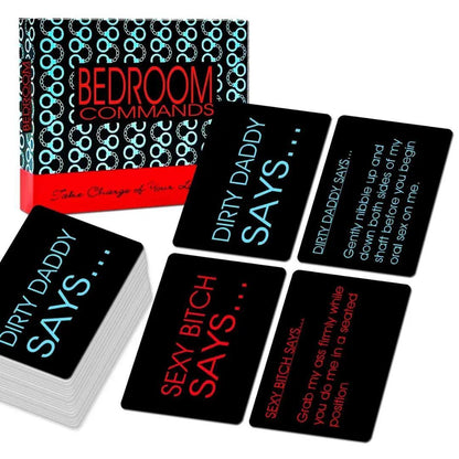 Bedroom Command Adult Card Game, Romance Rekindle - Intimate Game for Couples. Rediscover Passion and Love. Nurture Connection, Laughter, and Adventure. Reignite Your Relationship Flames. Toys, Fetish, Fantasies.
