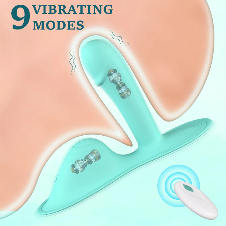 The Siren Saddle, Clitoral and Gspot Ridable Vibrator for Women.