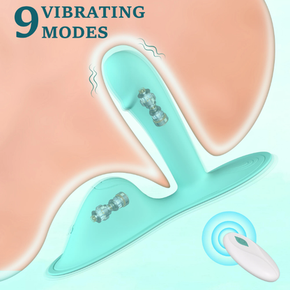 The Siren Saddle, Clitoral and Gspot Ridable Vibrator for Women.