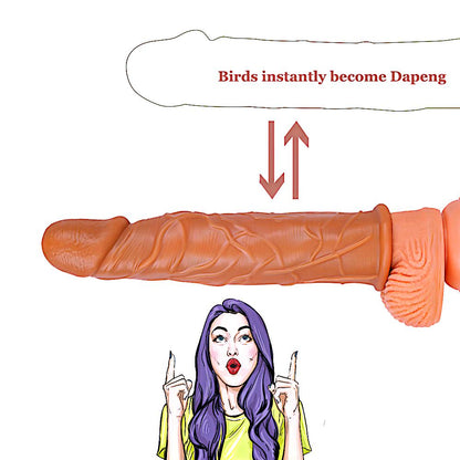 7 Inch Elite Textured Ultra-Elastic Penis Extension Sleeve