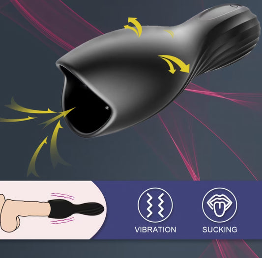 TurboPulse Pro | Automatic 2-in-1 Sucking & Vibrating Stroker Cup
