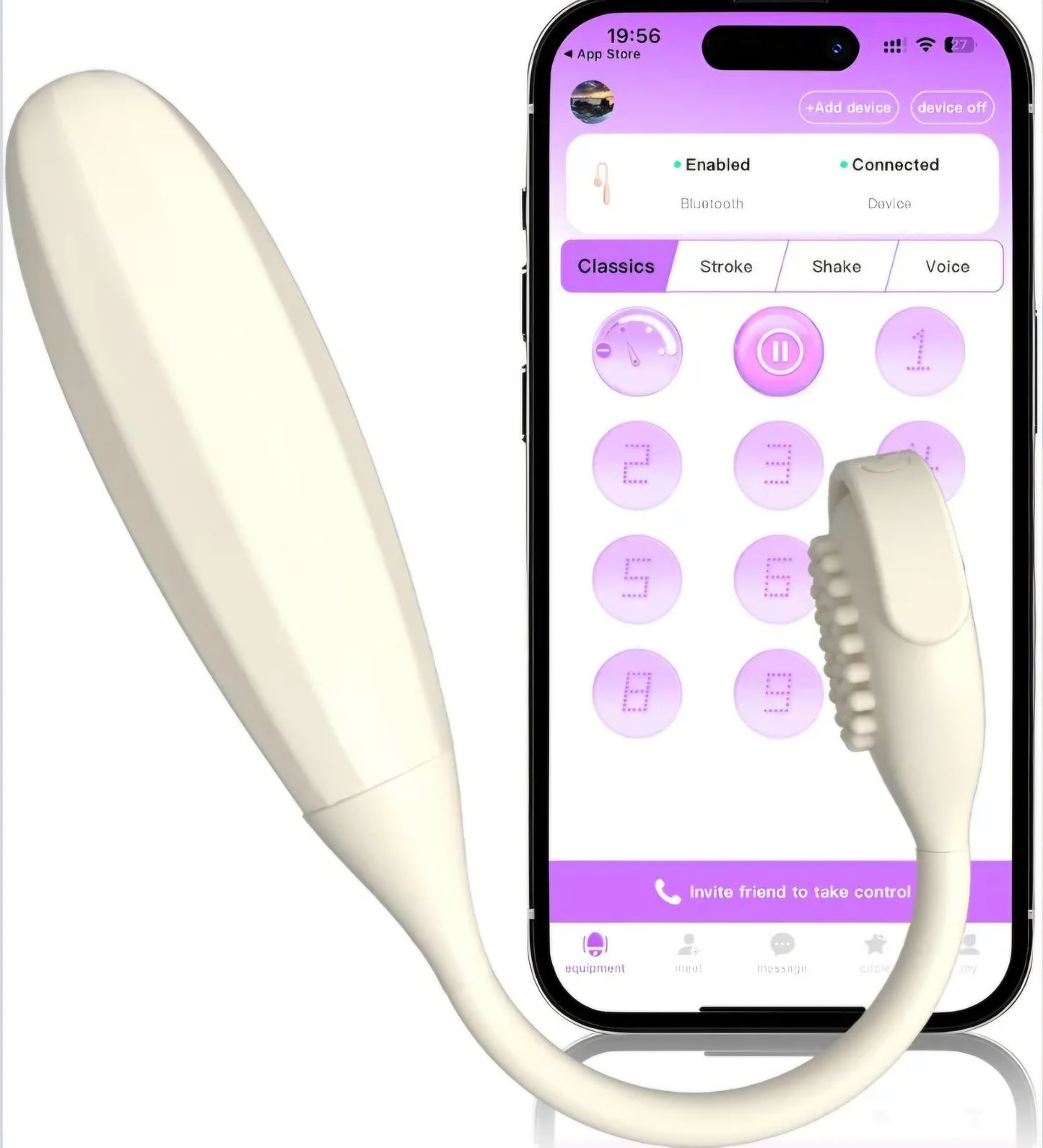 Vibrator Sex Toy for Women Men - Vibrator Bullet Wearable Panty Dildo with App Control & 7 Vibrations, Vibrating Egg Clitoral Stimulator Anal Plug,Rechargerable Adult Sex Toys for Couple,Female Toy AMA