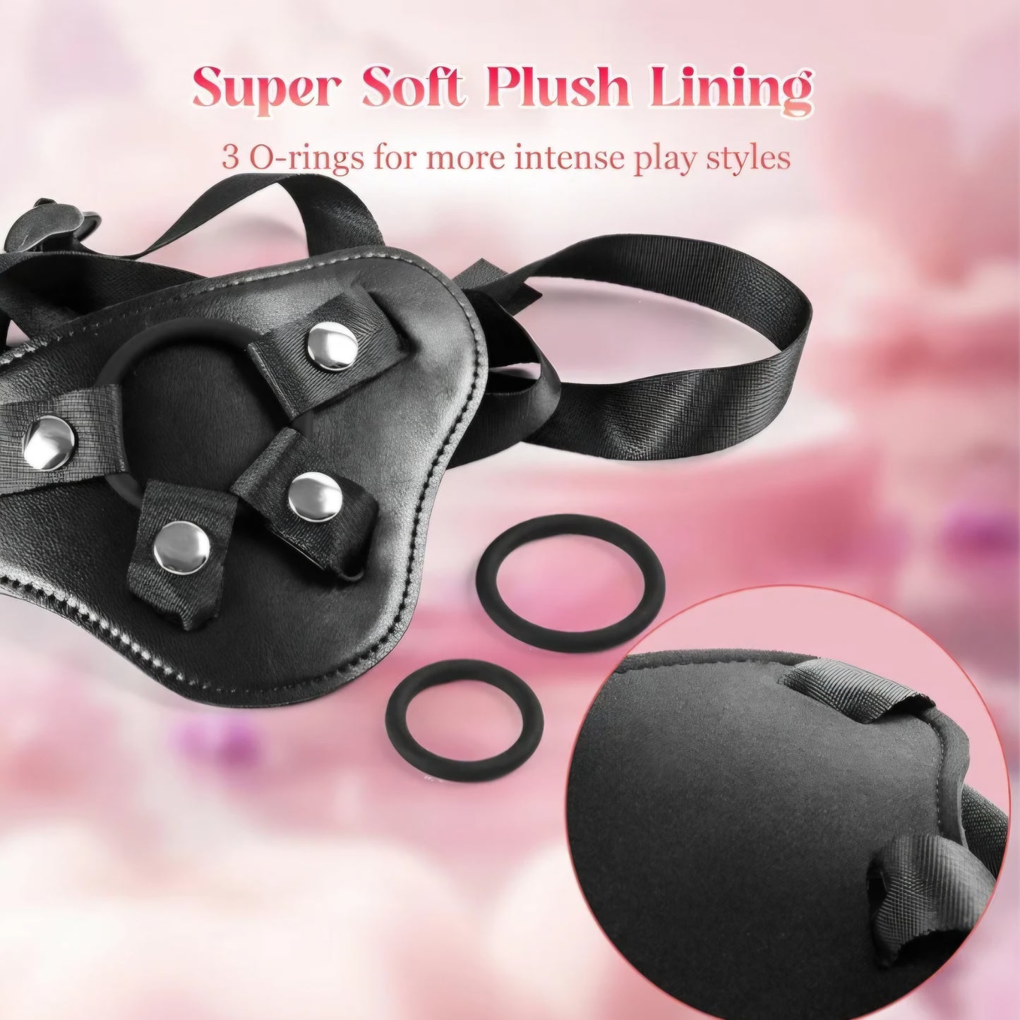 Strap On Dildo Sex Toys: Soft Adjustable Harness with 7 Inch Curved Liquid Silicone Dildo, Wearable Strapon Realistic Anal Dildos for Pegging Play, Adult Toys for Men Lesbian Couple Sex Toys SF