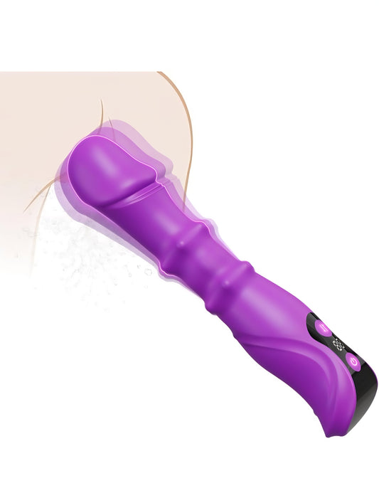 Vibrator Thrusting Dildo Sex Toys - Dildos G Spot Vibrator Woman Sexual Pleasure Tools for Women,Prostate Massager with 9 Thrusting Dildos, 9 Vibrating Modes,Female Vibrator Adult Toy Sex Novelties
