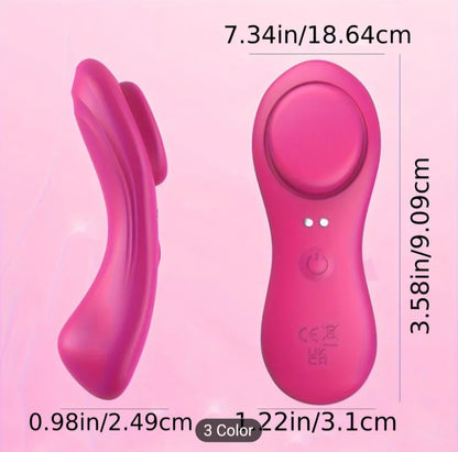 Ellie Ultra-Thin Wearable Panty Vibrator (Purple)
