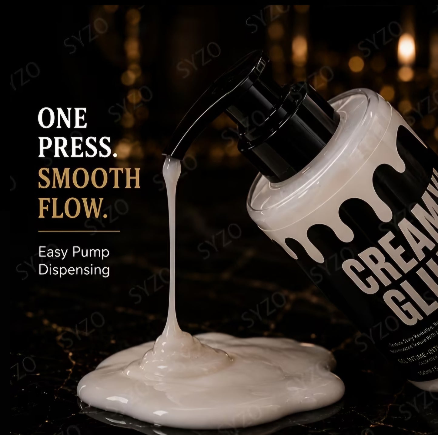 Creamy Glide Water-Based Intimate Gel Lubricant (150 ml / 5.07 fl oz)