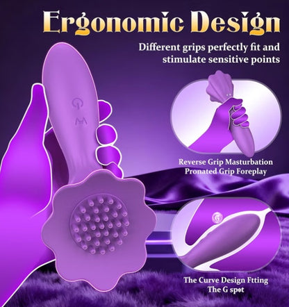 App Controlled Adult Clitoral Vibrator, Couple's Vibrator, G-spot Vibrating Massager, 10 Vibration Modes, Stimulates the Female Clitoris and Nipples, a Couple's Sex Toy, Adult Sex Toy and Game.