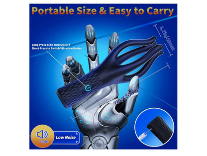 Male Sex Toys Penis Vibrator for Glans Prolong Endurance,360 Wrapping Tentacle Male Masturbator Stroker with 10 Vibrating Modes for Penis Clit Nipple Stimulation,Adult Sex Toy for Men Women Couples